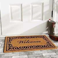 Calloway Mills Breaux Welcome Outdoor Rectangular Doormat