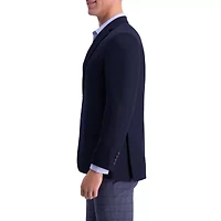 Haggar The Active Series Tailored Mens Stretch Fabric Regular Fit Sport Coat