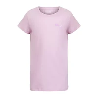 PUMA Big Kid Girls Crew Neck Short Sleeve Regular Fit Graphic T-Shirt