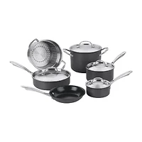 Cuisinart GreenGourmet Hard Anodized 10-pc. Cookware Set