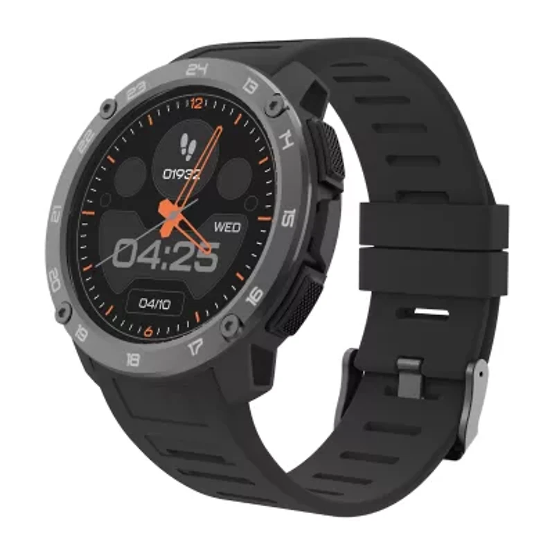 Itouch Explorer Unisex Adult Multi-Function Digital Black Smart Watch 500229b-51-G02