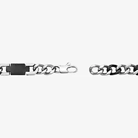 Mens Stainless Steel 24 Inch Curb Chain Necklace