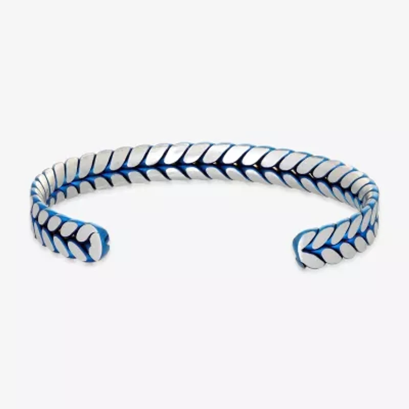 Mens Stainless Steel Cuff Bracelet