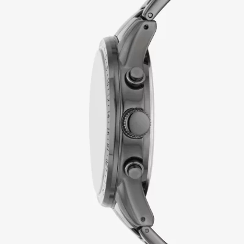 Relic By Fossil Mahoney Mens Multi-Function Gray Stainless Steel Strap Watch Zr15982