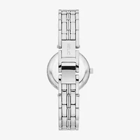 Relic By Fossil Anita Womens Crystal Accent Silver Tone Bracelet Watch Zr34626