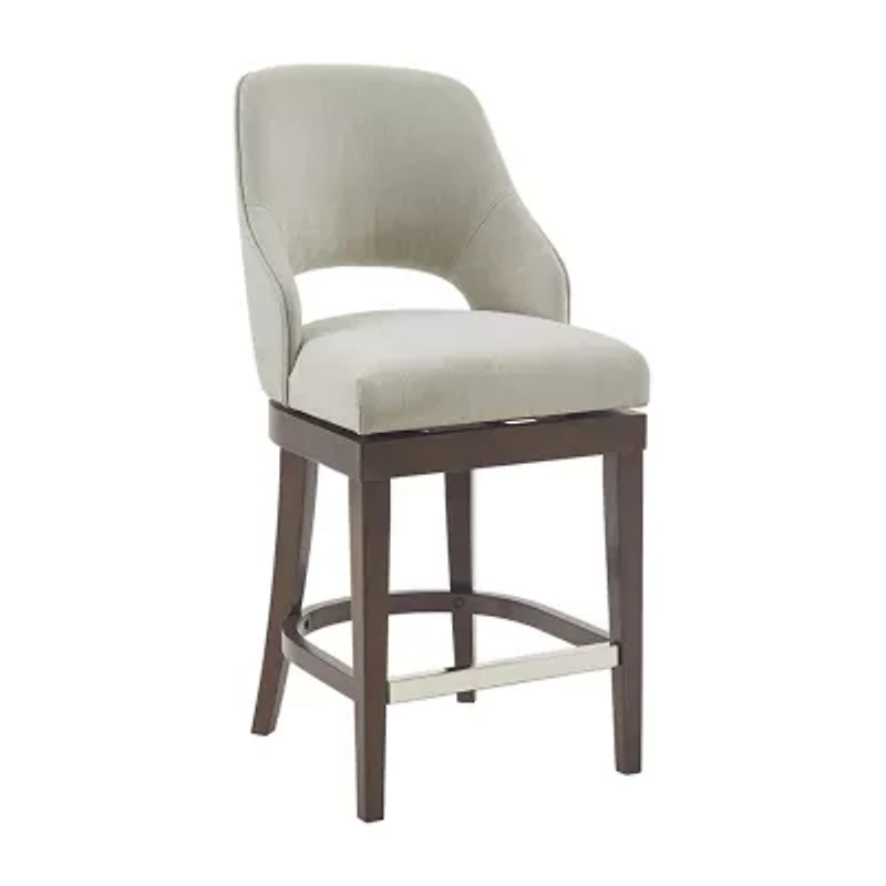 Madison Park Marshall Dining Room Collection Counter Height Upholstered Bar Stool