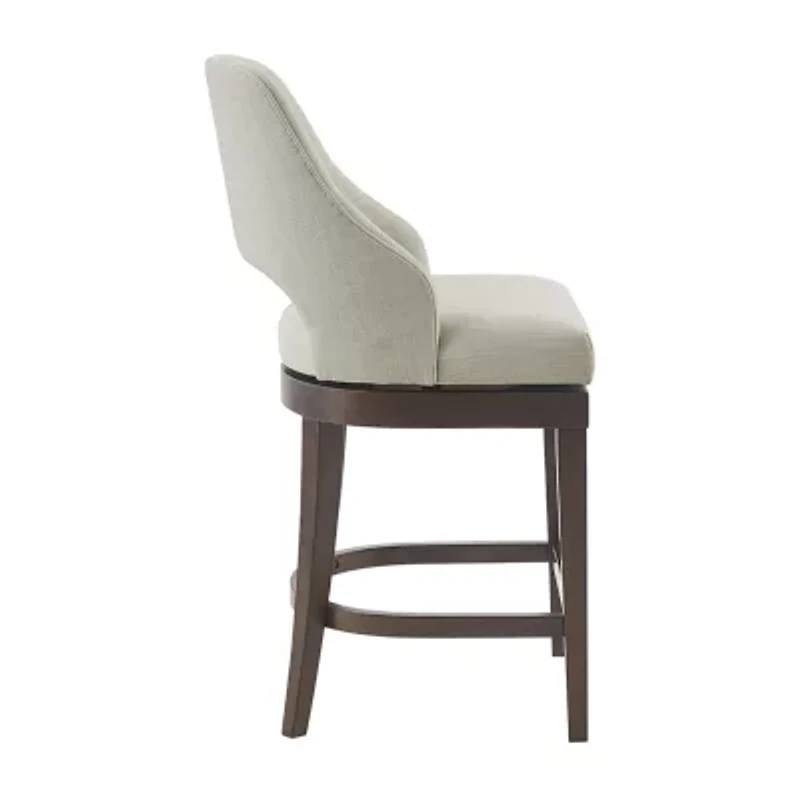 Madison Park Marshall Dining Room Collection Counter Height Upholstered Bar Stool