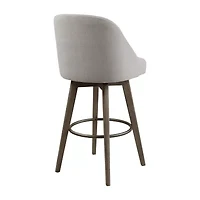 Madison Park Walsh Dining Room Collection Upholstered Swivel Bar Stool