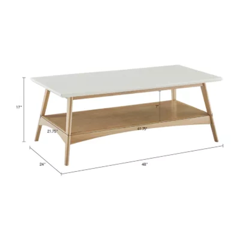 Madison Park Avalon Living Room Collection Storage Coffee Table