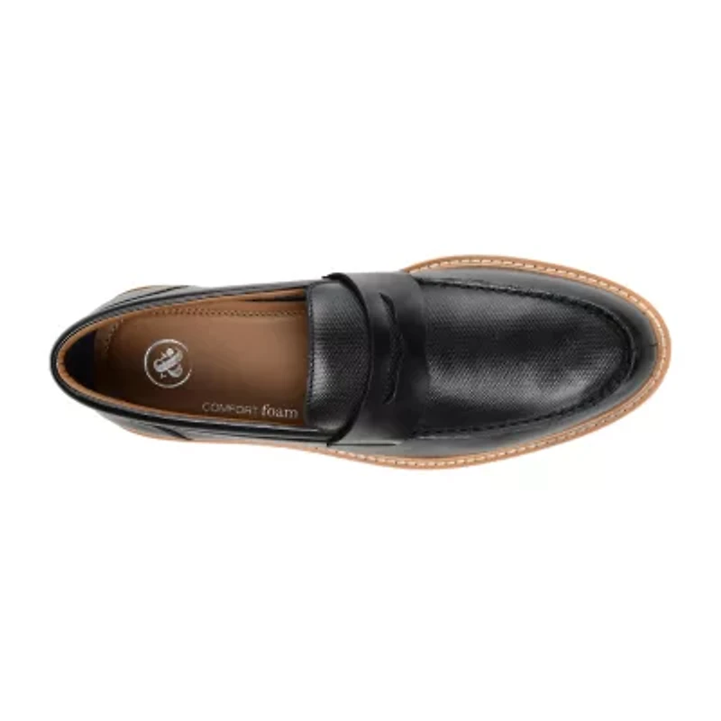 Thomas And Vine Jc Watkins Mens Moc Closed Toe Loafers