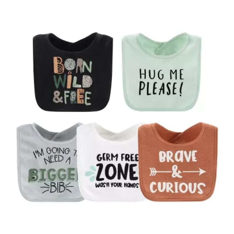 The Peanutshell Boys 10-pc. Bib