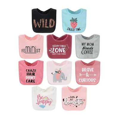 The Peanutshell Girls 10-pc. Bib
