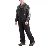 Berne Highland Washed Insulated Bibs Short Mens Workwear Overall