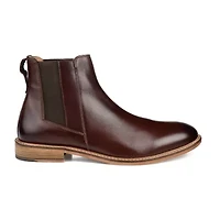 Thomas And Vine Mens Corbin Stacked Heel Chelsea Boots