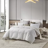 Farm To Home Organic Blended Cotton 600 Fill Power White Down Comforter