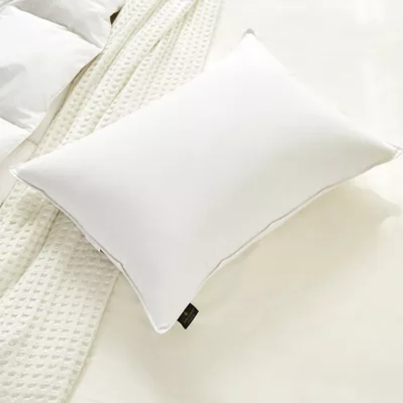 Farm To Home Organic Blended Cotton 600 Fill Power White Down Pillow