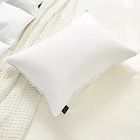 Farm To Home Organic Blended Cotton 600 Fill Power White Down Pillow