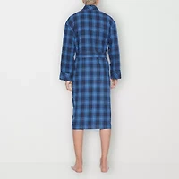 Residence Mens Big Flannel Long Sleeve Length Robe