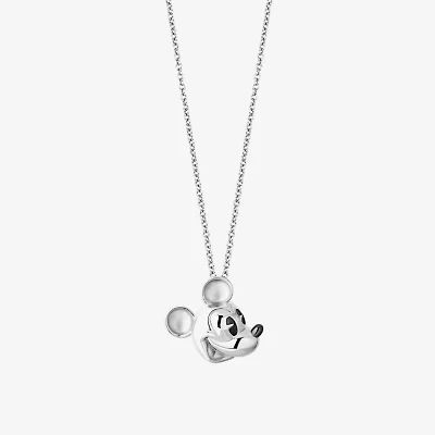 Disney Jewels Collection Womens Sterling Silver 18 Inch Pendant Necklace