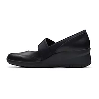 Clarks Suttyn May Womens Moc Closed Toe Slip-On Shoe