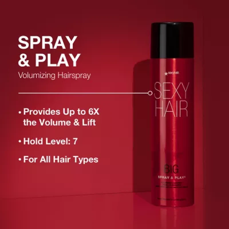 Sexy Hair Spray & Play Volumizing Hair Spray 1.5 oz.