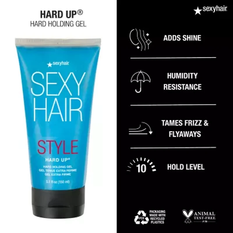 Style Sexy Hair® Hard Up Hard Holding Gel - 5.1 oz.