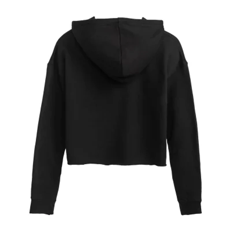 Movie Elphaba Cropped Womens Long Sleeve Wicked Juniors Hoodie