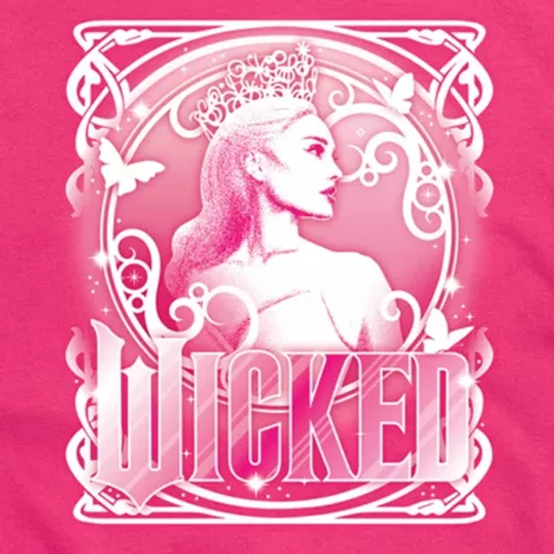 Movie You'Re Gonna Be Popular Tee Womens Juniors Crew Neck Short Sleeve Regular Fit Wicked Graphic T-Shirt