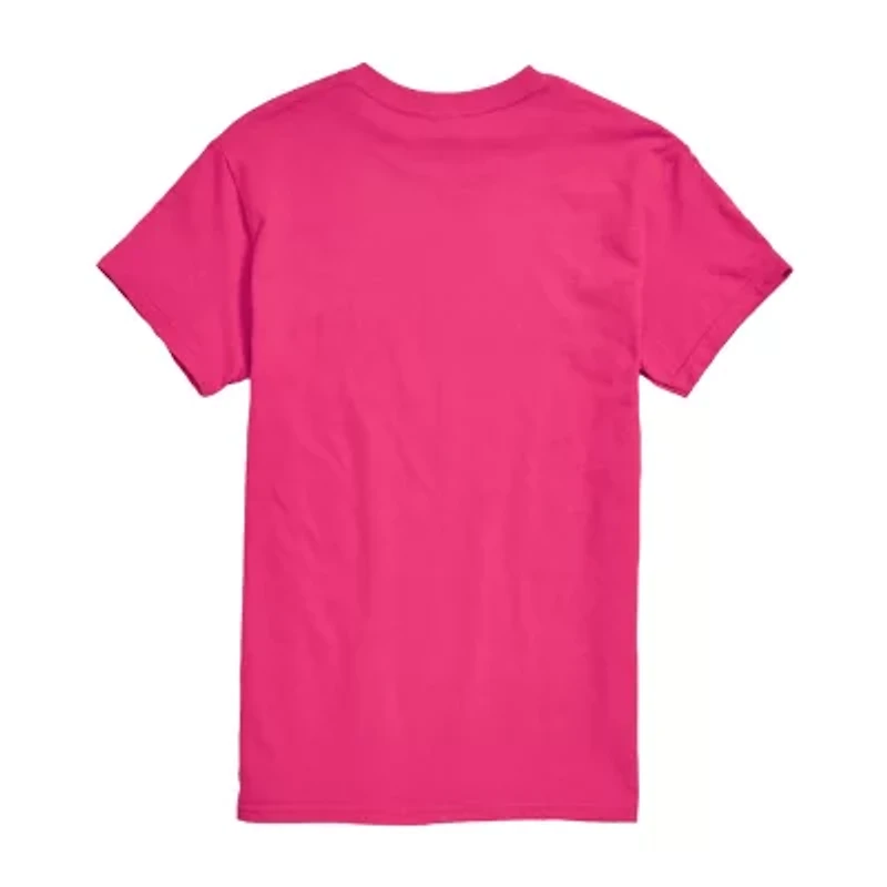 Movie Glinda Tee Womens Crew Neck Short Sleeve Regular Fit Wicked Juniors Graphic T-Shirt