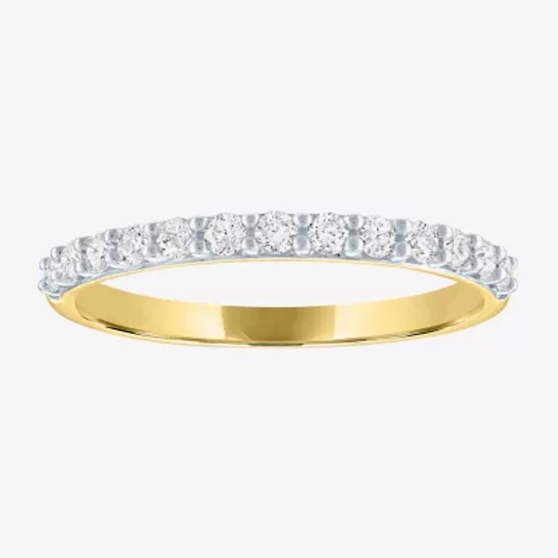 Diamond Addiction (G-H / I1-I2) Womens 1/3 CT. T.W. Lab Grown White 10K Gold Ring Set