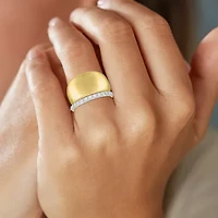 Diamond Addiction (G-H / I1-I2) Womens 1/3 CT. T.W. Lab Grown White 10K Gold Ring Set