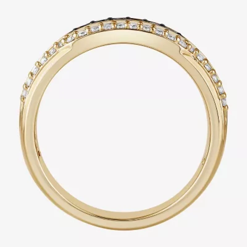 Infinity Star Lab Grown Diamonds "Infinity Gauntlet" Womens 1/3 CT. T.W. Genuine Multi Color 14K Gold Thanos Band