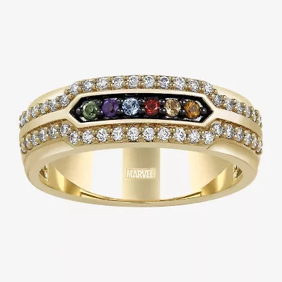 Infinity Star Lab Grown Diamonds "Infinity Gauntlet" Womens 1/3 CT. T.W. Genuine Multi Color 14K Gold Thanos Band