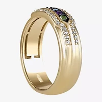 Infinity Star Lab Grown Diamonds "Infinity Gauntlet" Mens 1/3 CT. T.W. Genuine Multi Color 14K Gold Thanos Band
