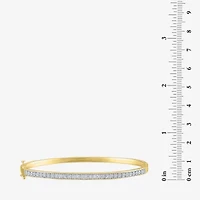 Diamond Addiction (G-H / I1-I2) Womens 2-pc. 1/10 CT. T.W. White Diamond 14K Gold Over Silver Sterling Silver Bracelet Set