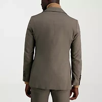 Haggar JMH Tailored Prominent Twill Mens Stretch Fabric Modern Fit Suit Jacket