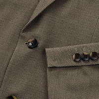 Haggar JMH Tailored Prominent Twill Mens Stretch Fabric Modern Fit Suit Jacket