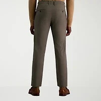 Haggar JMH Tailored Prominent Twill Mens Stretch Fabric Modern Fit Flat Front Suit Pant