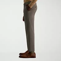 Haggar JMH Tailored Prominent Twill Mens Stretch Fabric Modern Fit Flat Front Suit Pant
