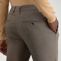 Haggar JMH Tailored Prominent Twill Mens Stretch Fabric Modern Fit Flat Front Suit Pant