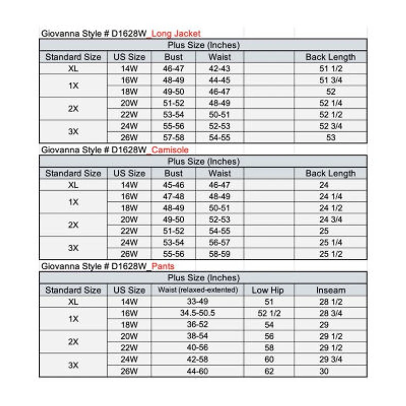 Giovanna Signature 3-pc. Geometric Pant Set-Plus