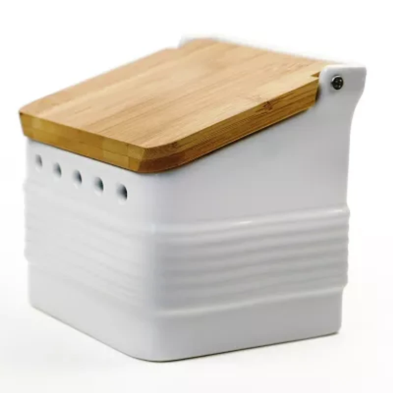 Design Imports Stoneware Garlic Keeper