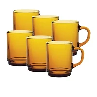Duralex Versailles 6-pc. 8oz. Coffee Mug Set