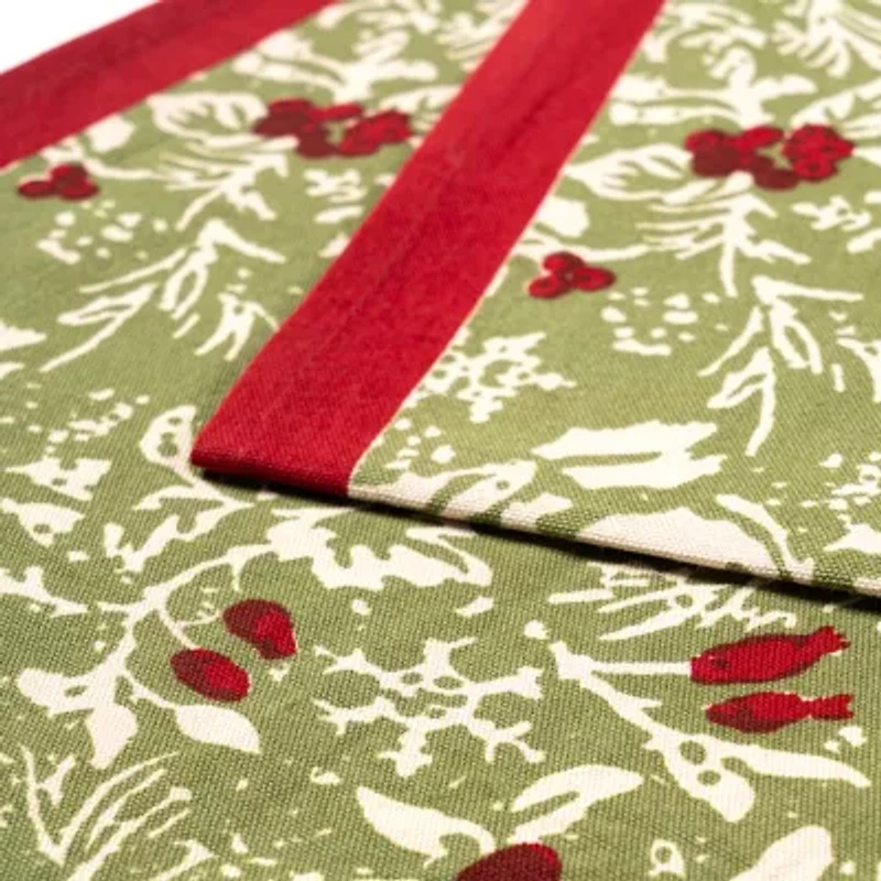 Couleur Nature Baies De Houx Table Runner