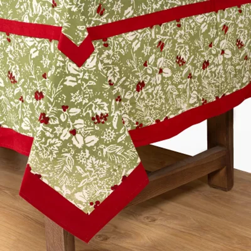 Couleur Nature Baies De Houx Tablecloth