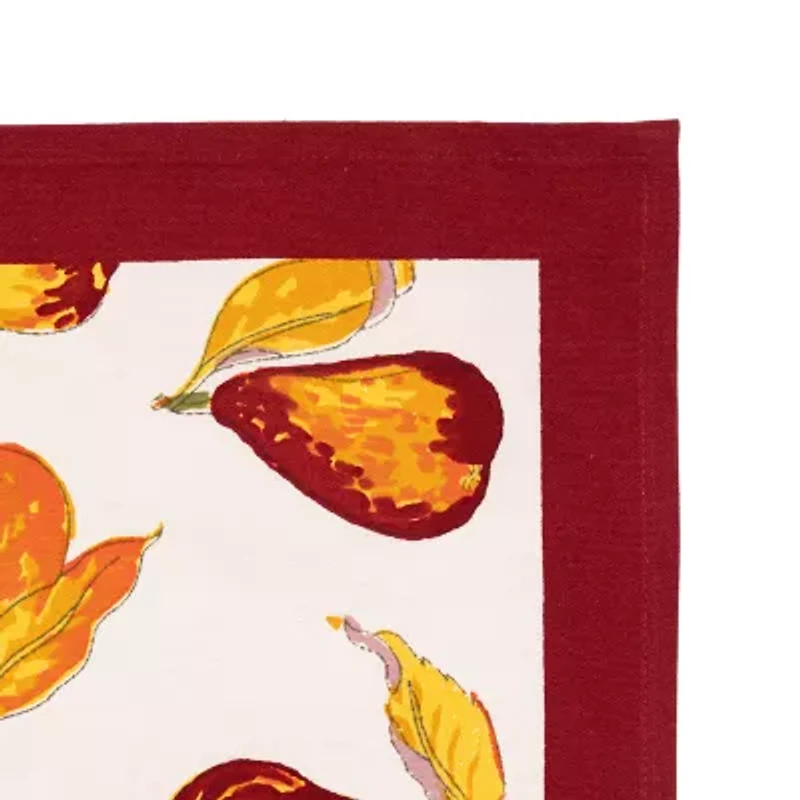 Couleur Nature Orchard Pear 6-pc. Placemat