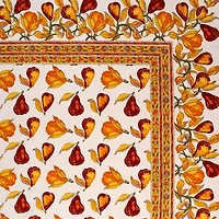 Couleur Nature Orchard Pear Tablecloth