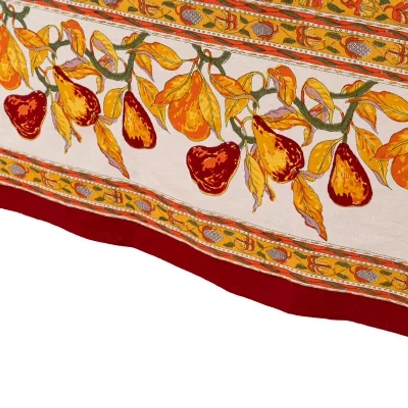 Couleur Nature Orchard Pear Tablecloth