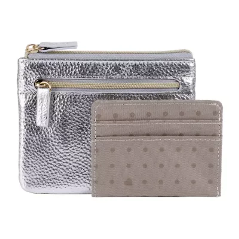 Dopp Large Id Coin Card Case Womens Rfid Blocking Wallet