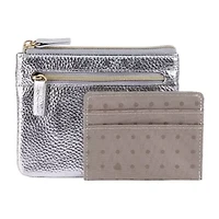 Dopp Large Id Coin Card Case Womens Rfid Blocking Wallet